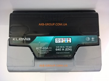 KLEMA  -65AH L 640A